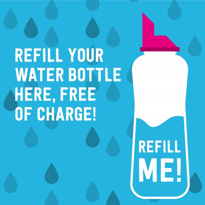 Refill your water bottle