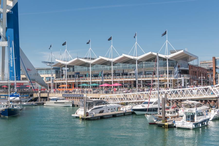 Gunwharf Quays | Getting Here | Outlet Shopping 